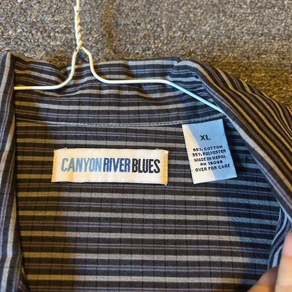 Canyon river blues button up shirt - Picture 2 of 3